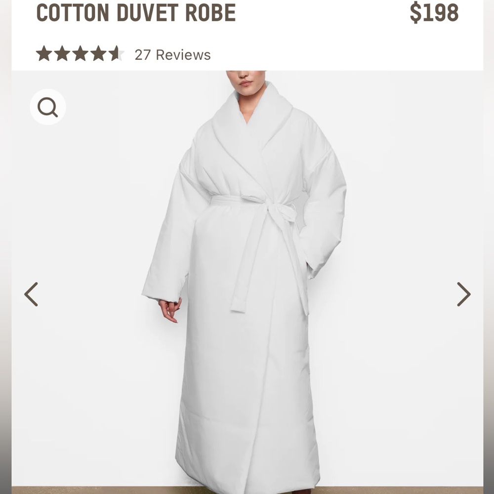 SKIMS Duvet Robe